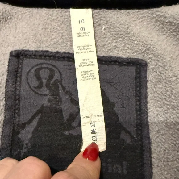 Special Edition lululemon athletica Fairisle Scuba Size 10 - Picture 5 of 6